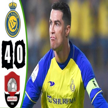 ไฮไลท์ฟุตบอล!! อัล นาเซอร์ 4 - 0 อัล ราเอ็ด ซาอุดิอาระเบียลีก