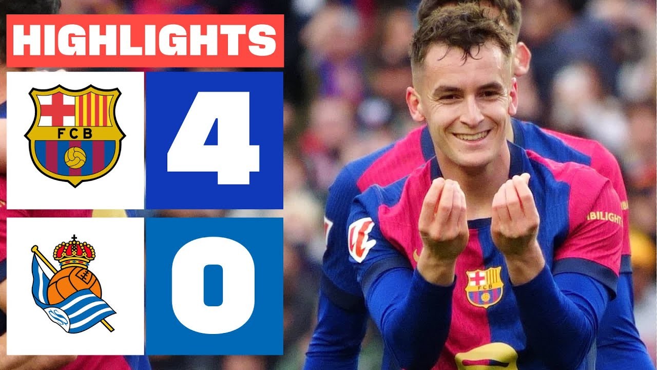 Full Match ย้อนหลัง [ บาร์เซโลน่า vs เรอัล โซเซียดาด ] ลาลีก้า สเปน 3.3.68