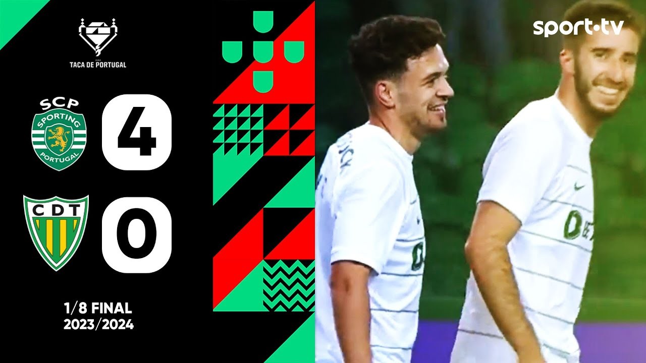 #ไฮไลท์ฟุตบอล [ สปอร์ติ้ง ลิสบอน 4 - 0 ทอนเดลา ] โปรตุเกส คัพ 2024/10.1.67