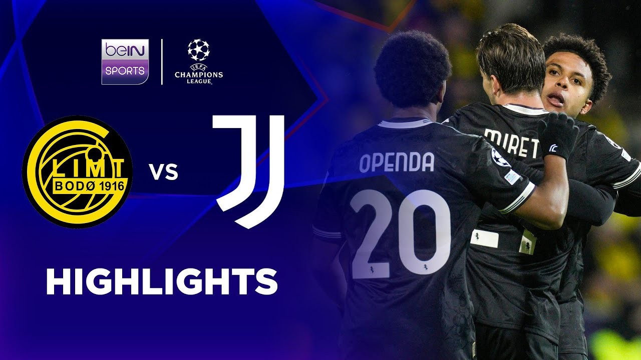 #ไฮไลท์ฟุตบอล [ โบโด กลิมท์ 2 - 3 ยูเวนตุส ] ยูฟ่า แชมเปี้ยนส์ ลีก (รอบลีกเฟส)นัดที่5 2025/26.11.68