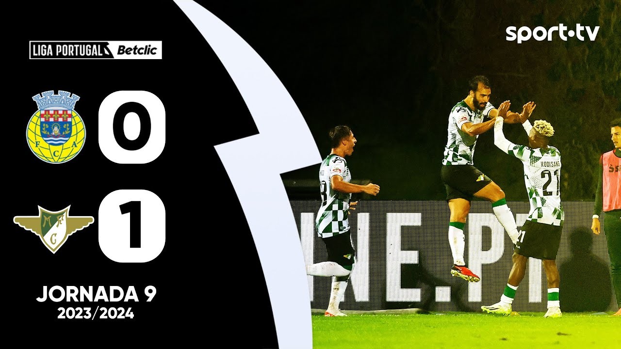#ไฮไลท์ฟุตบอล [ อารัวก้า 0 - 1 โมไรเรนเซ่ ] ลีกา ซาเกรส โปรตุเกส 2023/28.10.66