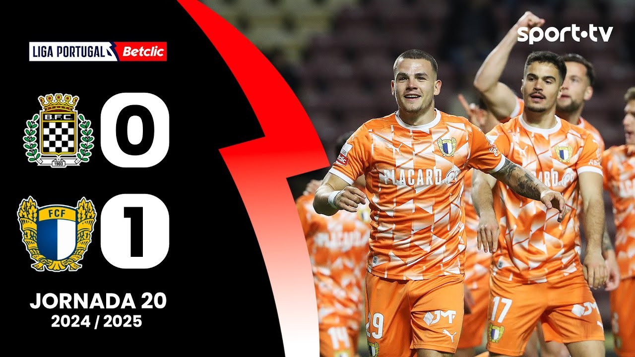 #ไฮไลท์ฟุตบอล [ เบาวิสต้า 0 - 2 ฟามาลิเคา ] ลีกา ซาเกรส โปรตุเกส 2025/1.2.68
