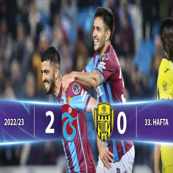 #ไฮไลท์ฟุตบอล [ แทร็บซอนสปอร์ 2 - 0 อันคารากูคู ] ตุรกี ซุปเปอร์ลีก