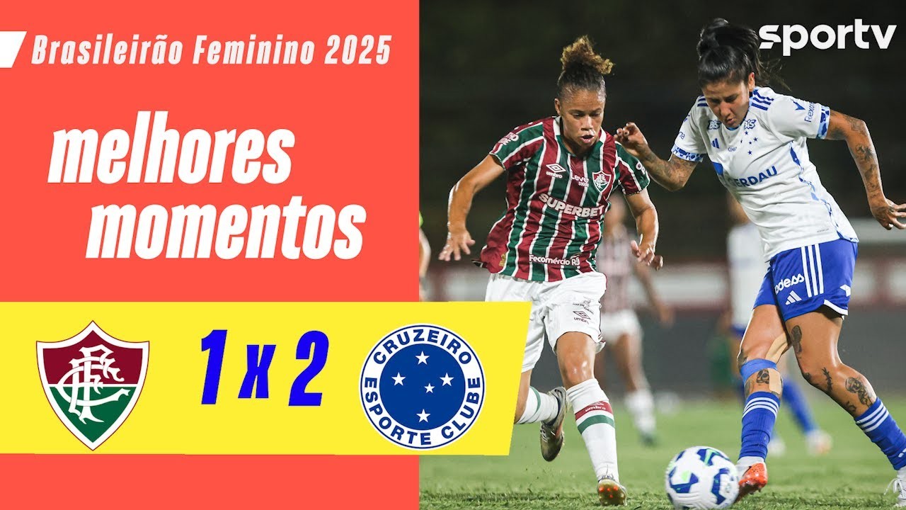 #ไฮไลท์ฟุตบอล [ ฟลูมิเนนเซ่(หญิง) 1 - 2 ครูไซโร่(หญิง) ] บราซิเลียโร โวเมน 2025/27.3.68