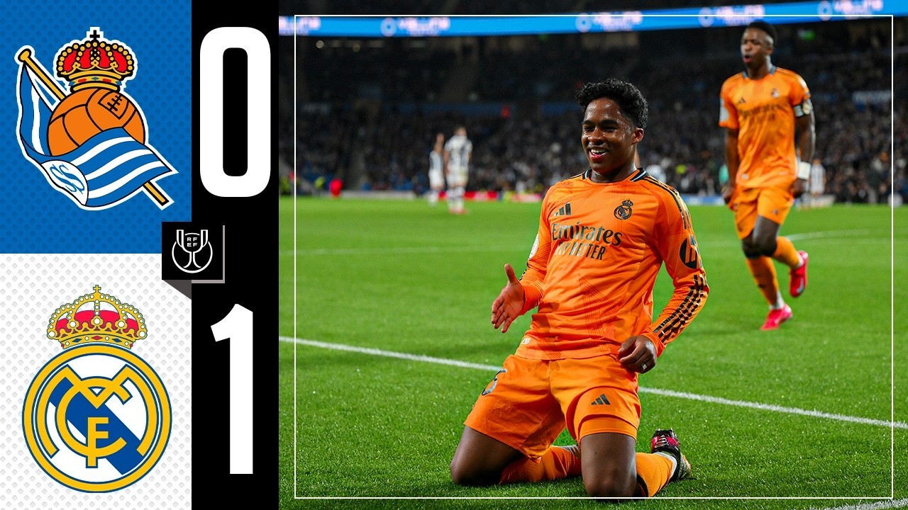 #ไฮไลท์ฟุตบอล [ เรอัล โซเซียดาด 0 - 1 เรอัล มาดริด ] โกปา เดล เรย์ สเปน 2025/27.2.68