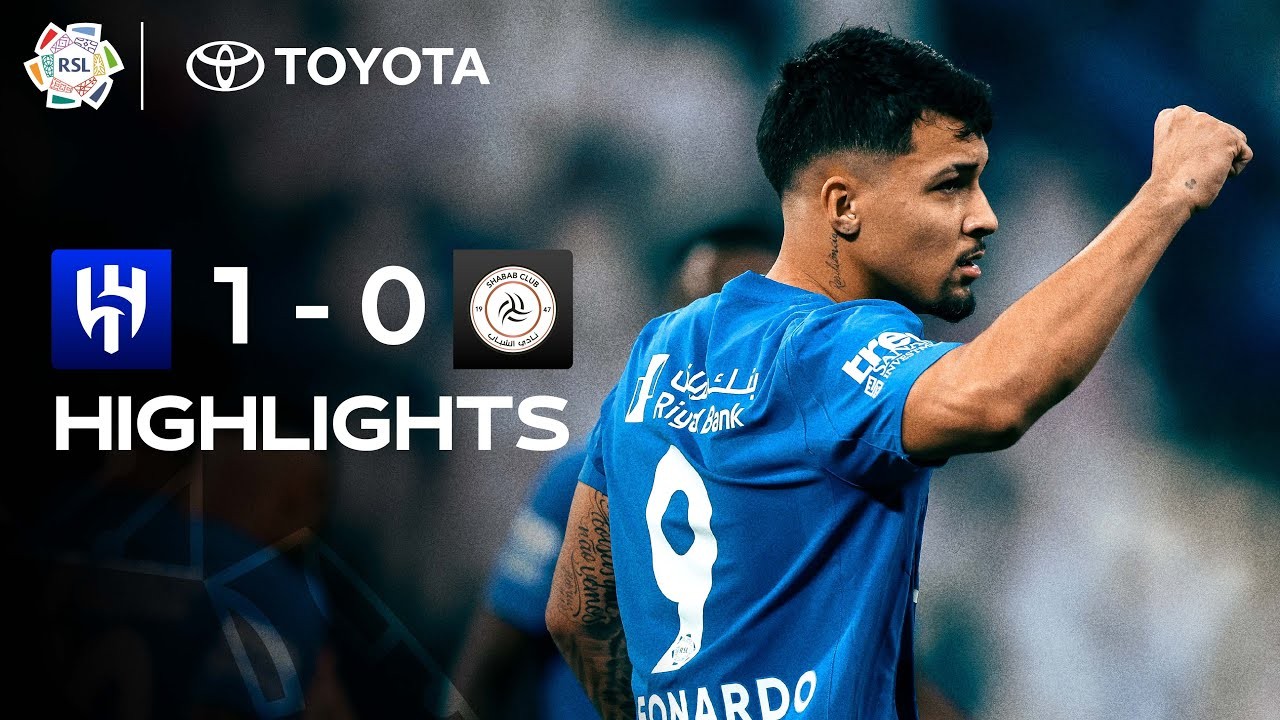 #ไฮไลท์ฟุตบอล [ อัล ฮิลาล 1 - 0 อัล ชาบับ ] ซาอุดีอาระเบีย โปรเฟสชั่นแนล ลีก 2025/1.11.68